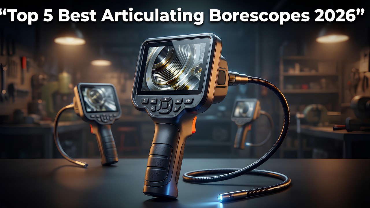 Top 5 Best Articulating Borescopes 2026 | Hidden Problems Revealed