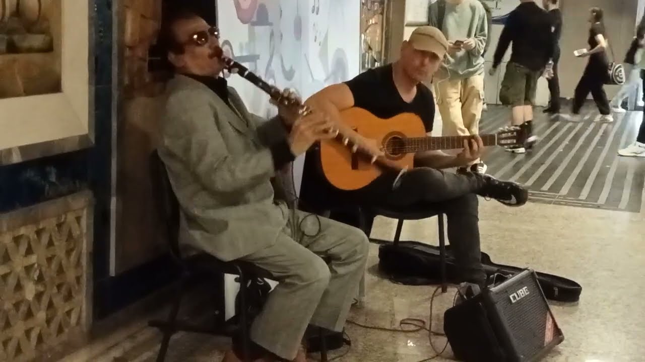 Kadir Sepetçi - Nothing Else Matters LIVE klarnet Istanbul Metro