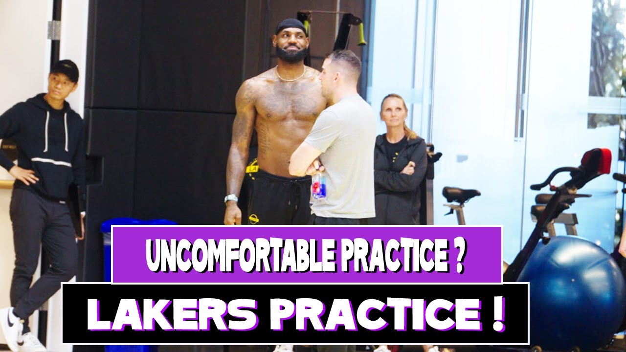 Lakers Practice ! Lebron, Ayton, & Rui at 