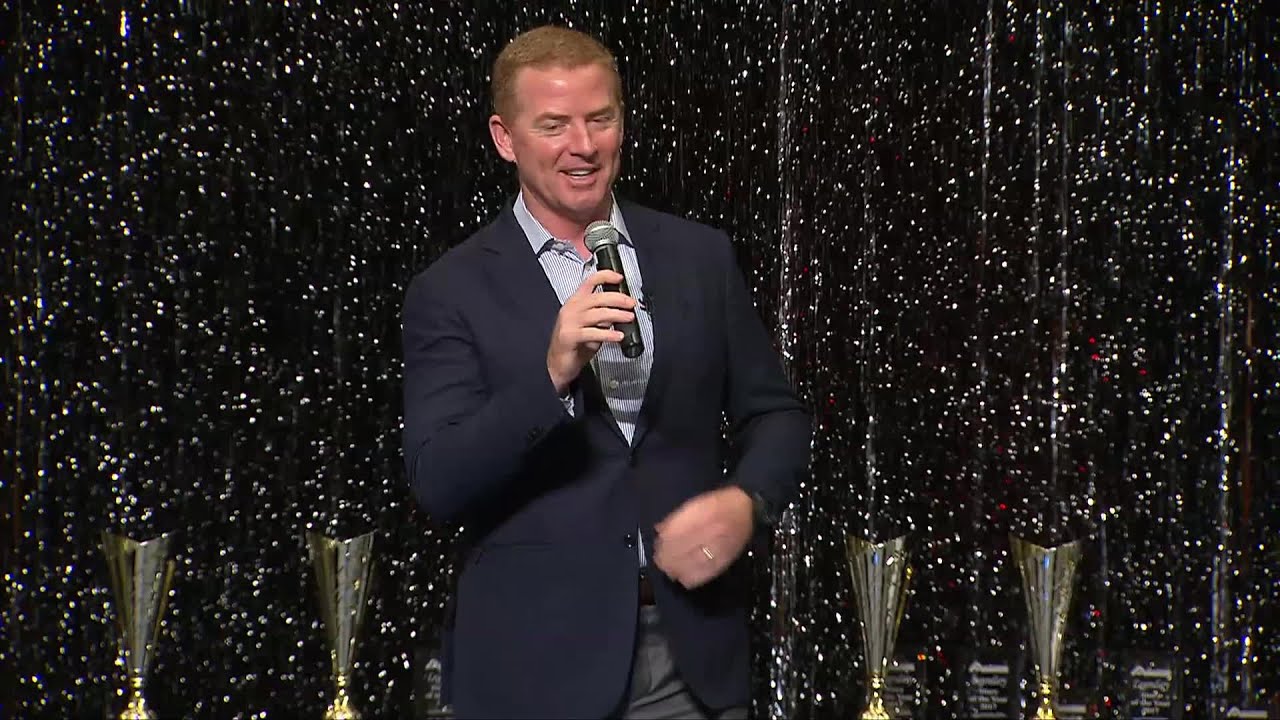 Jason Garrett Gives Motivational Speech In Arlington