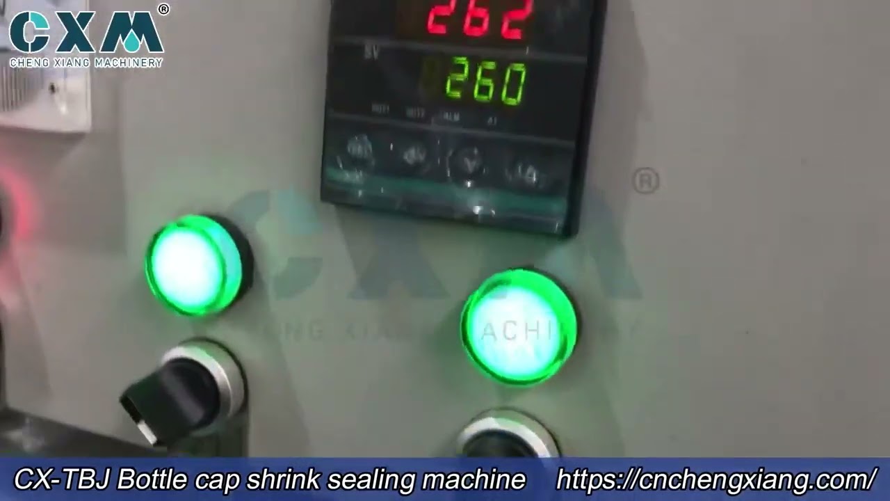 CX-TBJ Bottle cap Shrink Sealing Machine Chengxiang Full-Auto Heat Shrink Sleeve Applicator