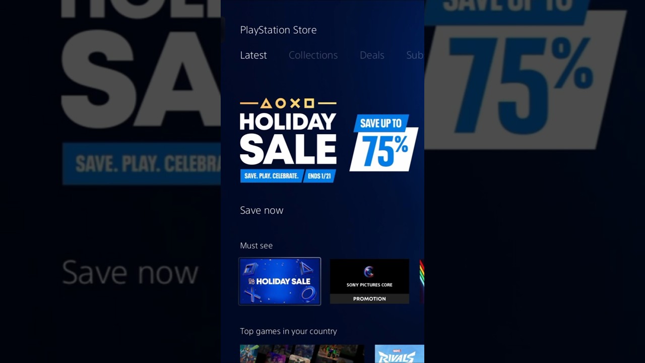 Ofertas Holiday Sale Playstation