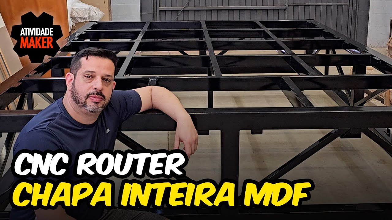 🚀 CNC ROUTER REVOLUTION 5 - Corte Placa Inteira de MDF com Precisão