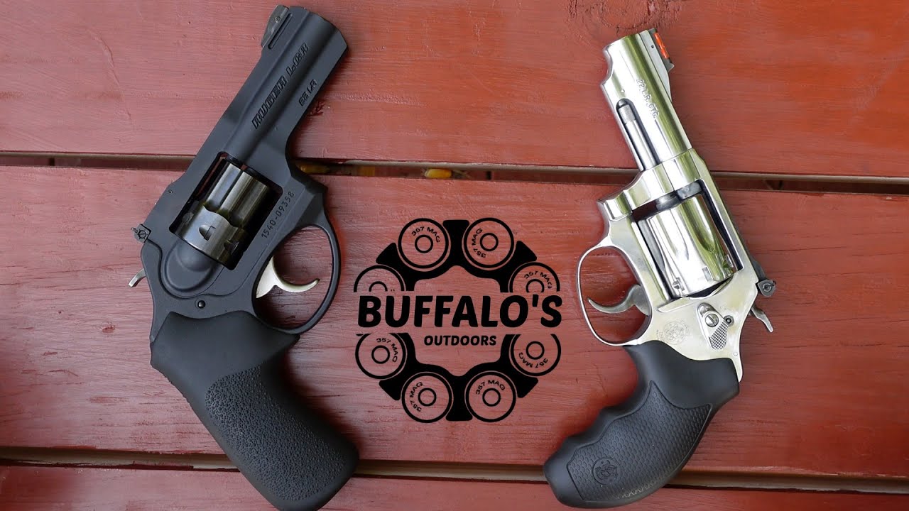 S&W Model 63 vs Ruger LCRx  TABLETOP COMPARISON