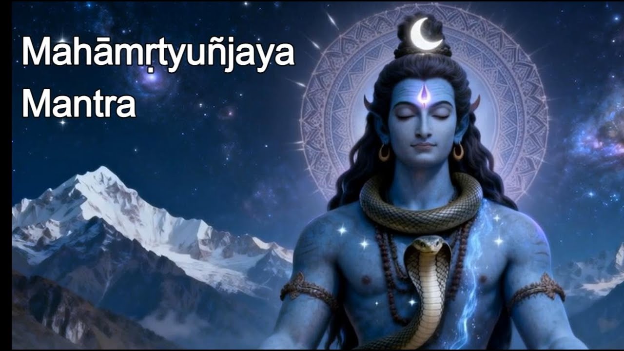 Mahāmṛtyuñjaya Mantra – Vedic Prayer | महामृत्युंजय मंत्र (Sacred Hindu Protection & Healing)