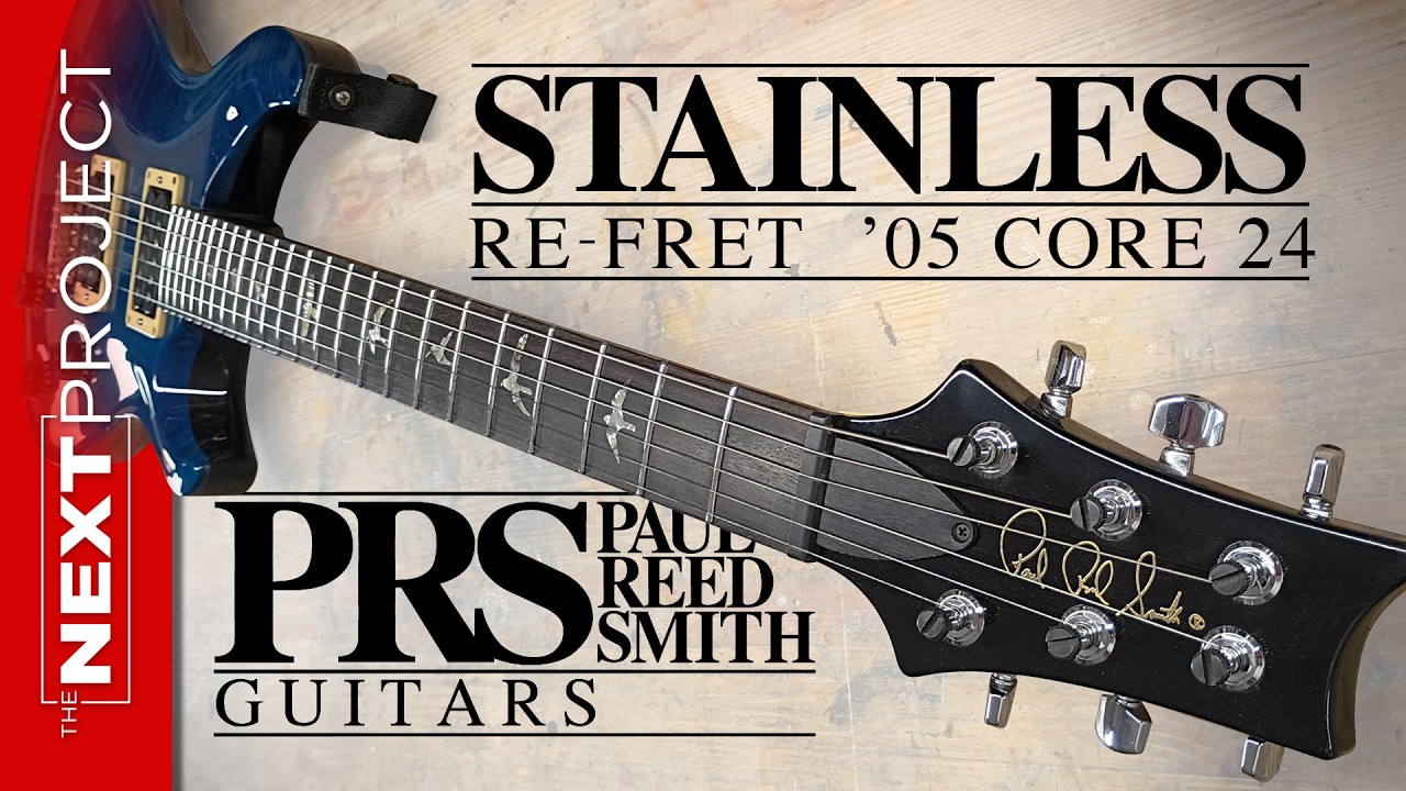 PRS Core 24 Gets Stainless Frets