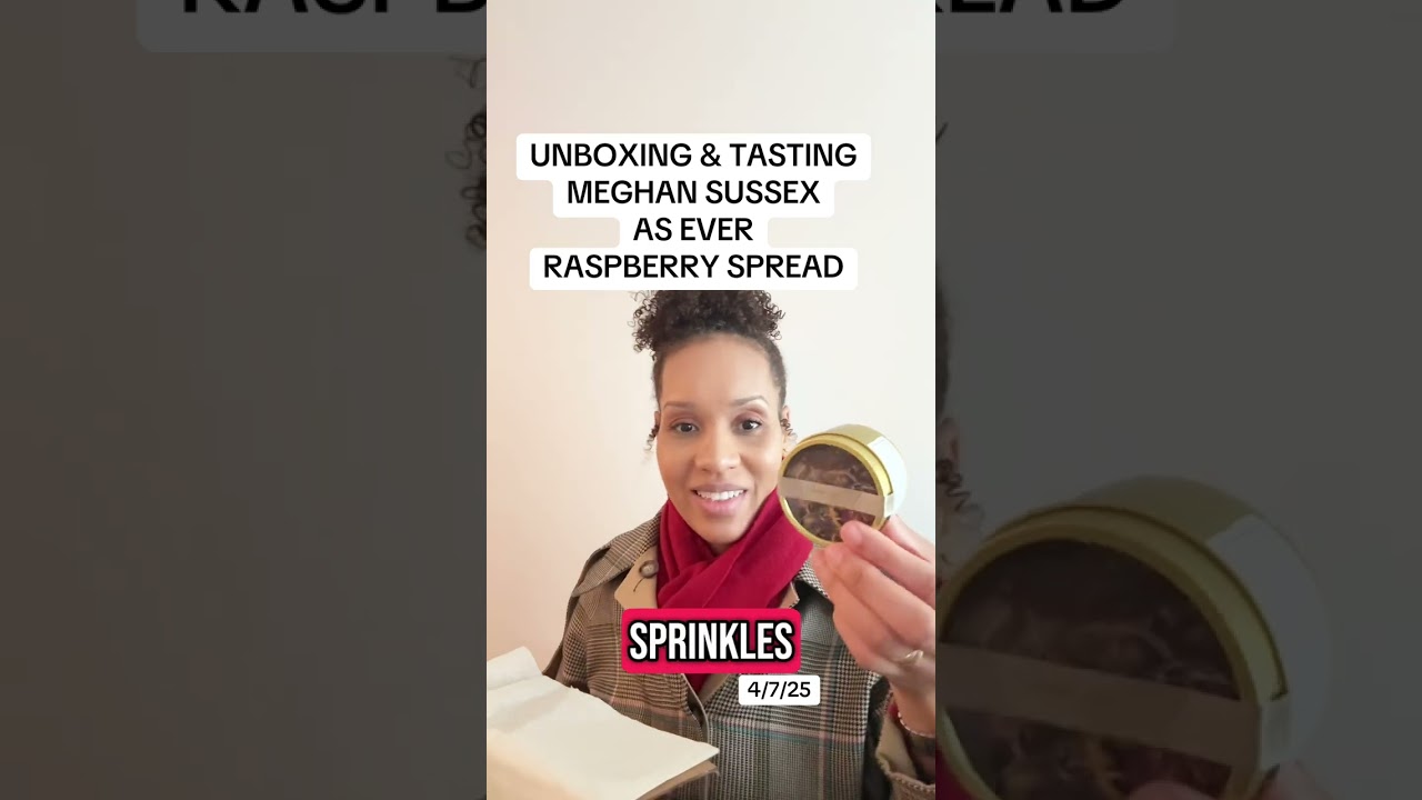 UNBOXING & TASTING Meghan Sussex (Markle) AS EVER Spread #meghanmarkle #asever