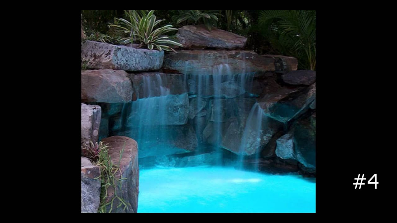 Top 10 Natural Stone Grotto Waterfalls by Lucas Lagoons