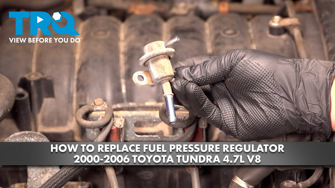 Как заменить регулятор давления топлива на Toyota Tundra 4.7L V8 2000-2006 гг.