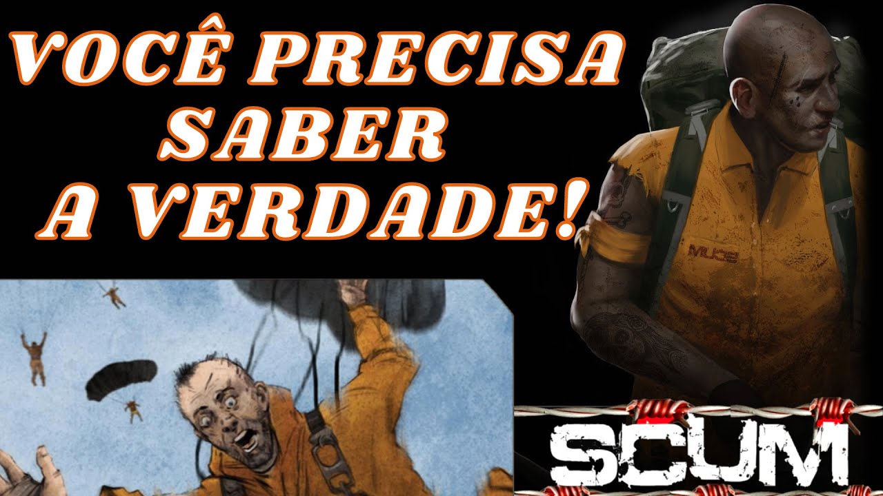 SCUM: Você joga e nem sabe a VERDADEIRA HISTÓRIA do game! #Scum