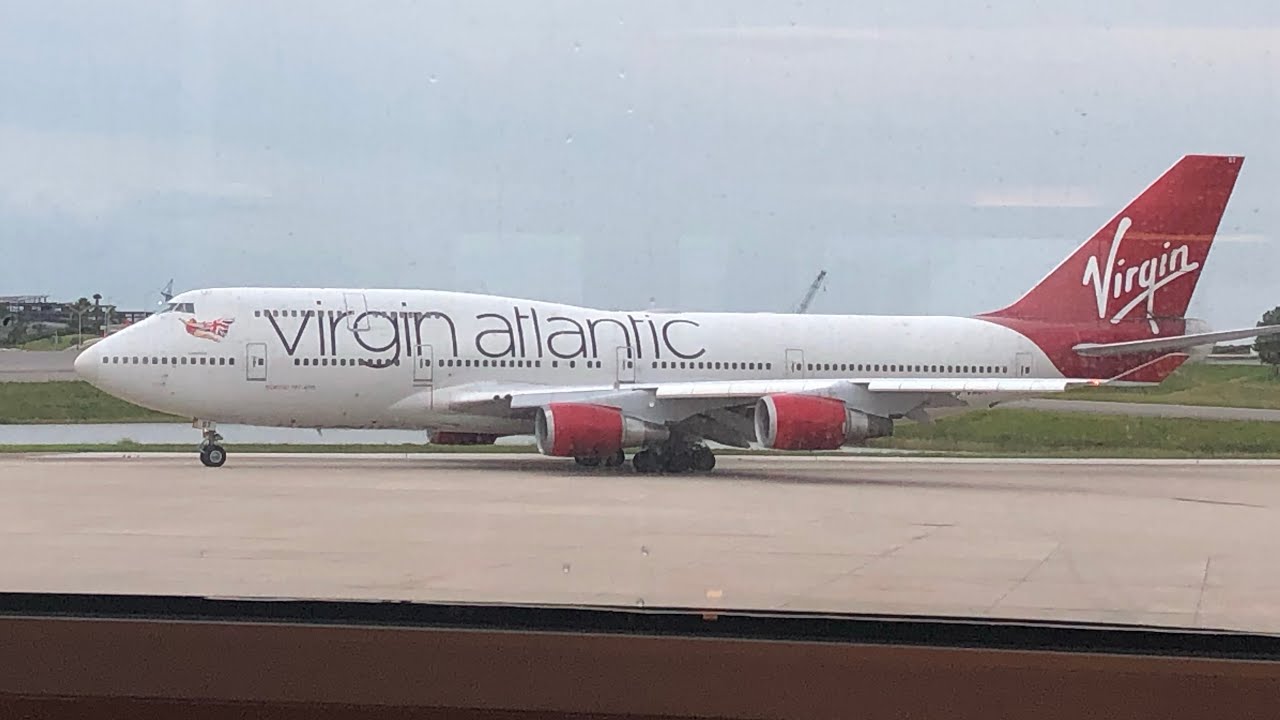 VIRGIN ATLANTIC: 747-400 premium economy Orlando to London-Gatwick