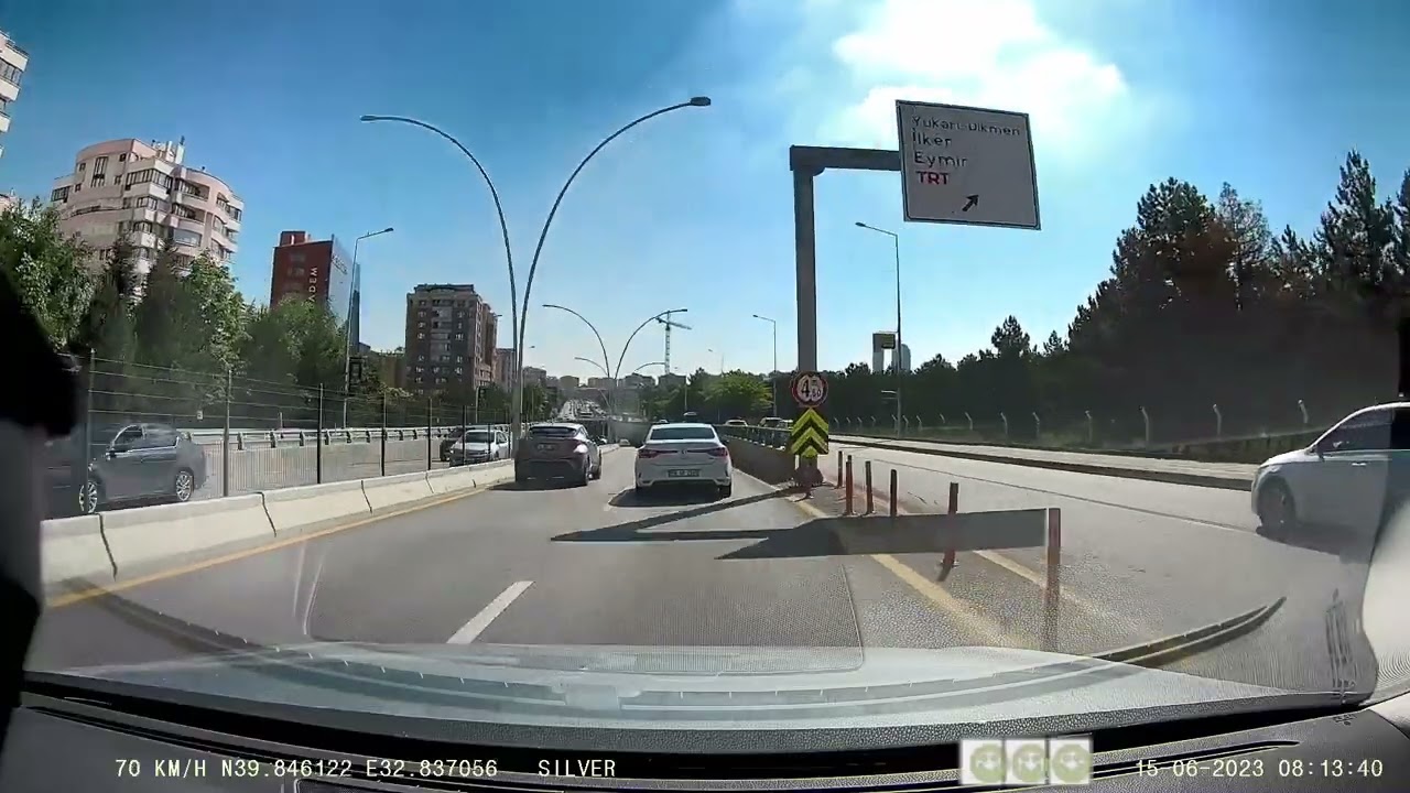 Ankara Çevre Yolu - Çankaya Oyak Sitesi Seyir