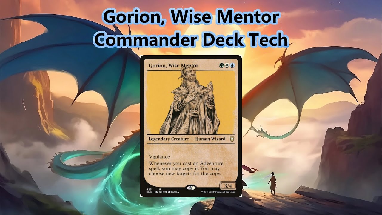 Gorion, Wise Mentor Commander/EDH Deck Tech | Adventure Time!
