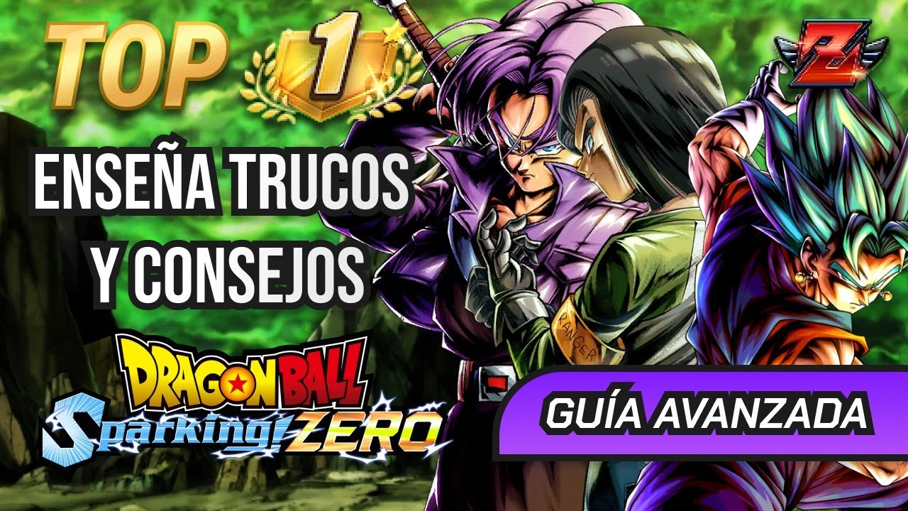 TOP 1 de Sparking Zero enseña trucos y consejos