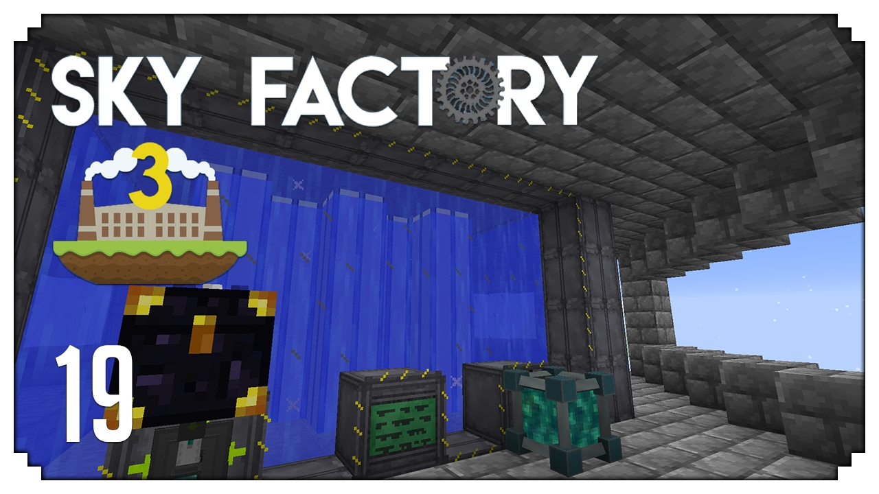 ►Sky Factory 3: MASSIVE REACTOR! (Modded Minecraft #19)◄ | iJevin