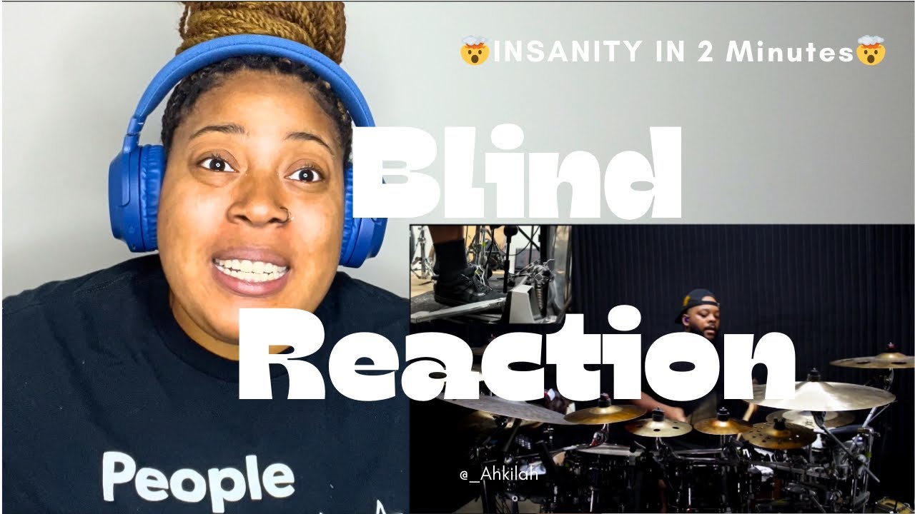 Marcus Thomas GOING CRAZY on Kaz Track! || DRUMMER REACTION (KILAH J')