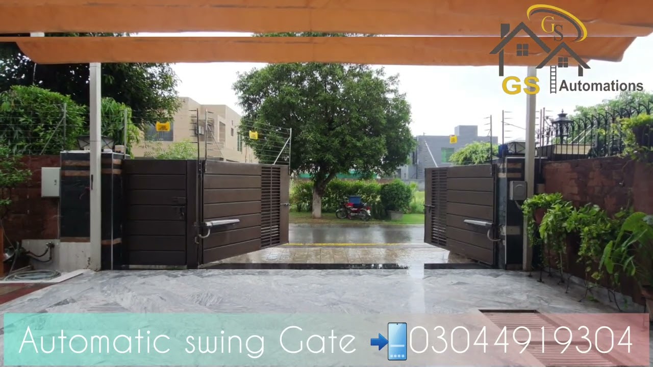 Automatic swing gate (NICE TOONA 4024)Installation DHA phase 8 ex Park View
