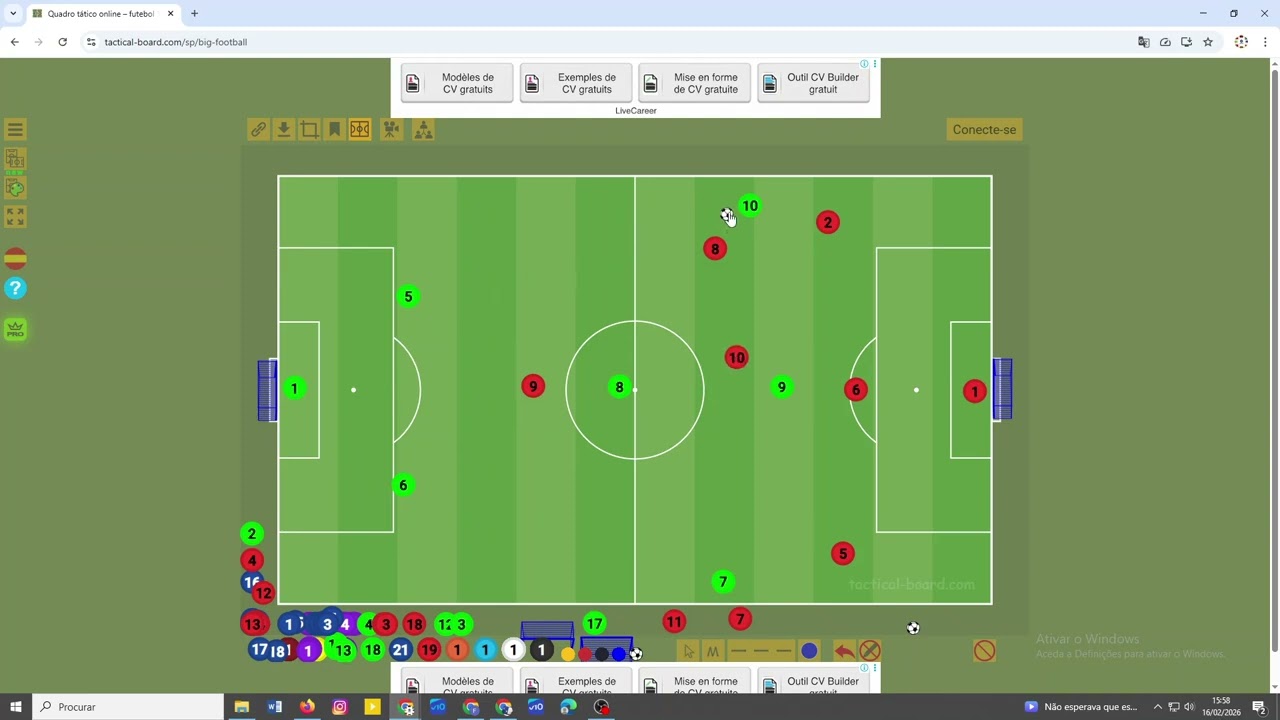 FUT 7  Sistema 3 1 2 Defensivo