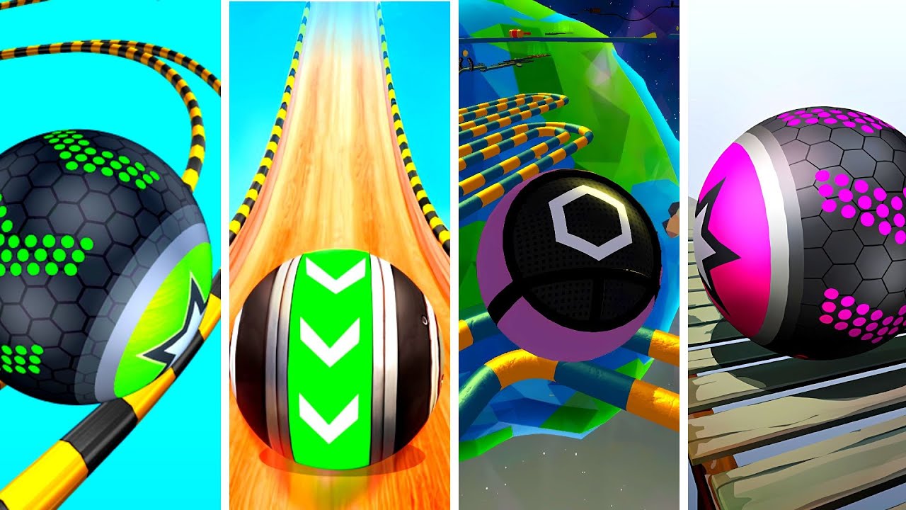 Going Balls vs Sky Ball Jump vs Action Balls vs Rollance - All level gameplay Android, IOS