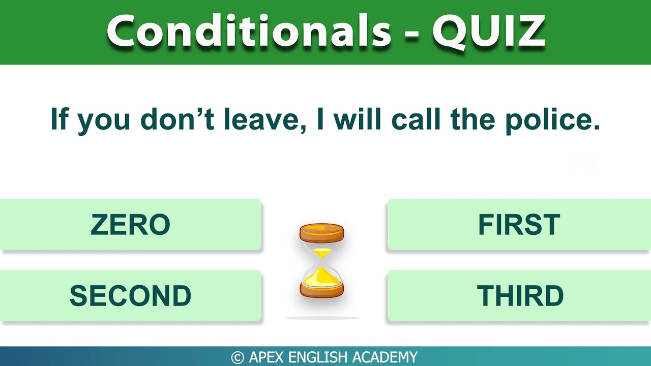 Identifying Conditional | Grammar Quiz