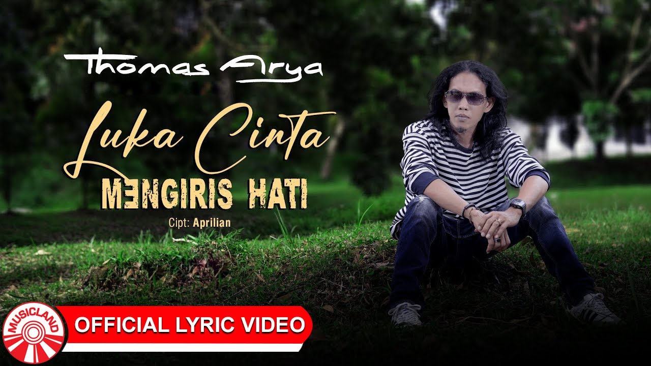 Luka Cinta Mengiris Hati - Thomas Arya | 2025 Slow Rock Vibes [Official Lyric Video HD]