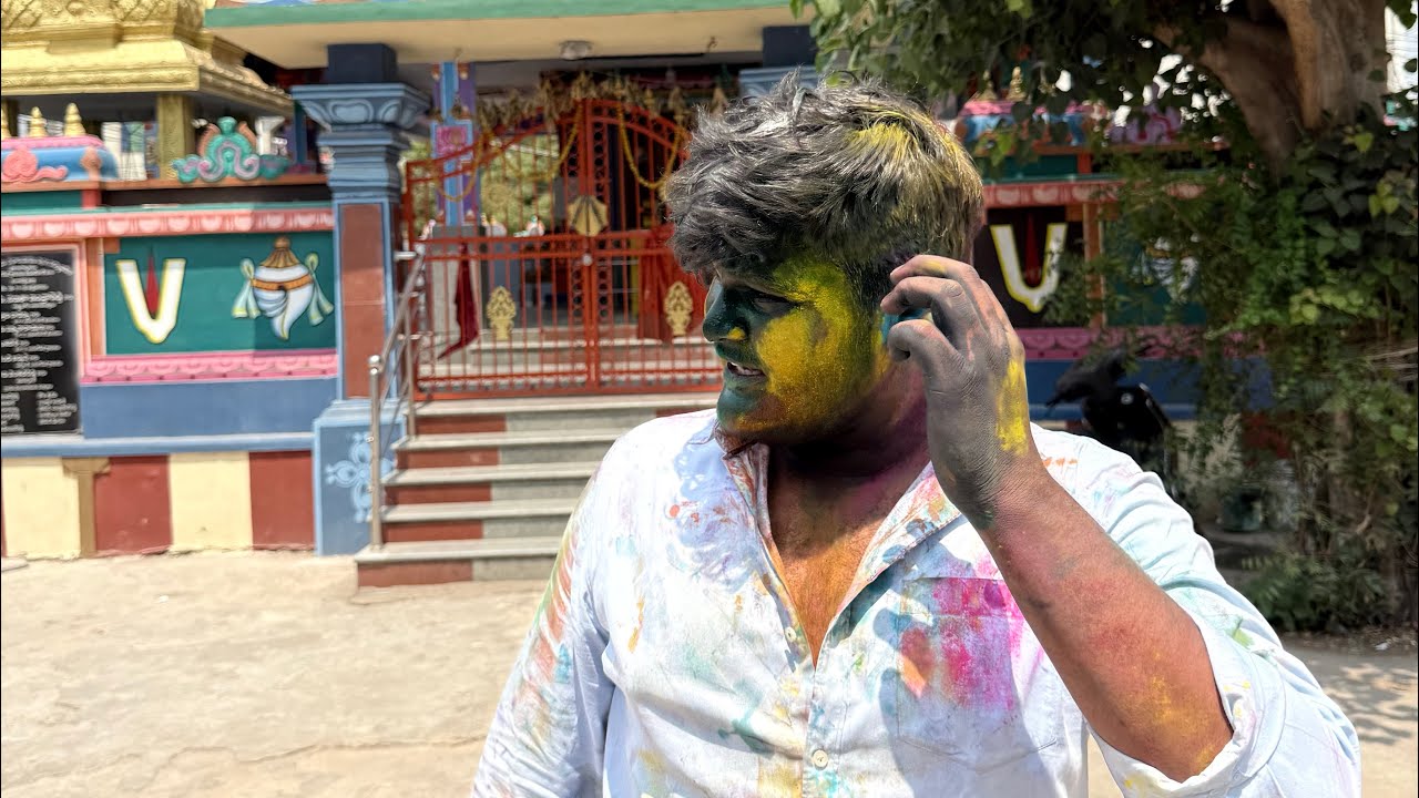 Gully lo HOLI lolli 🤣 || Karthik Gaddam