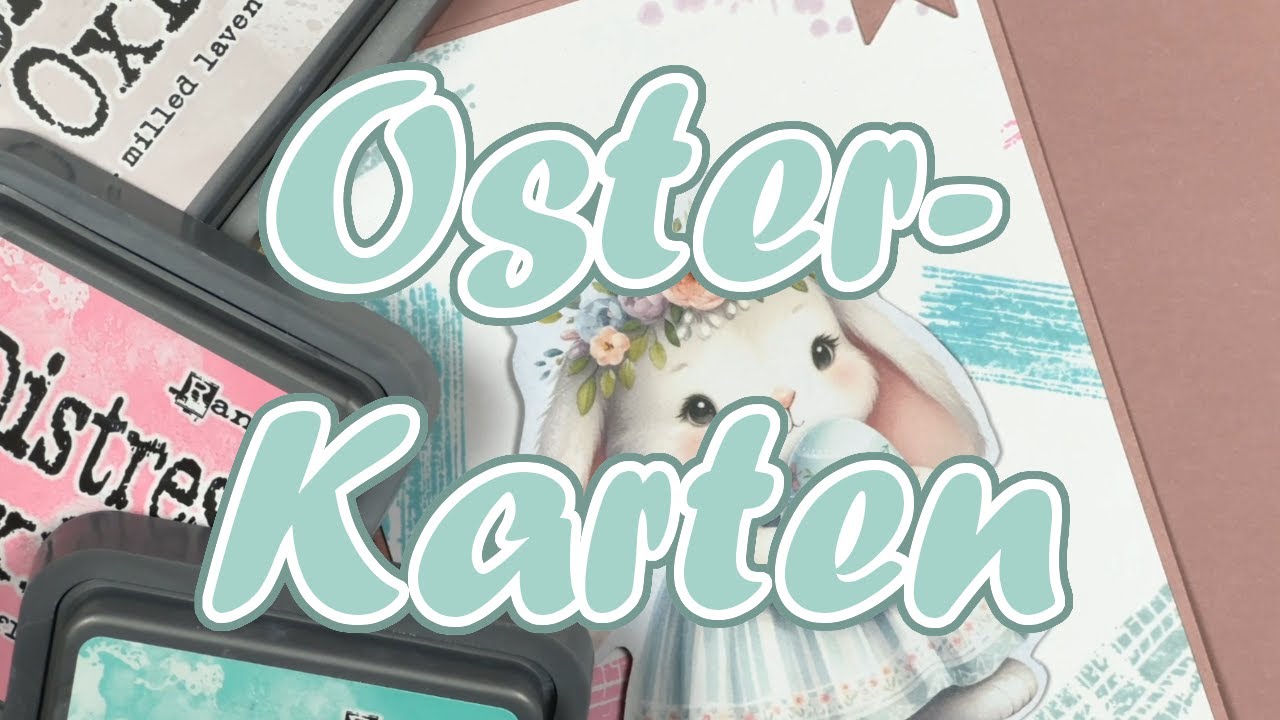 Osterkarten || Ephemera Book || Craft with me