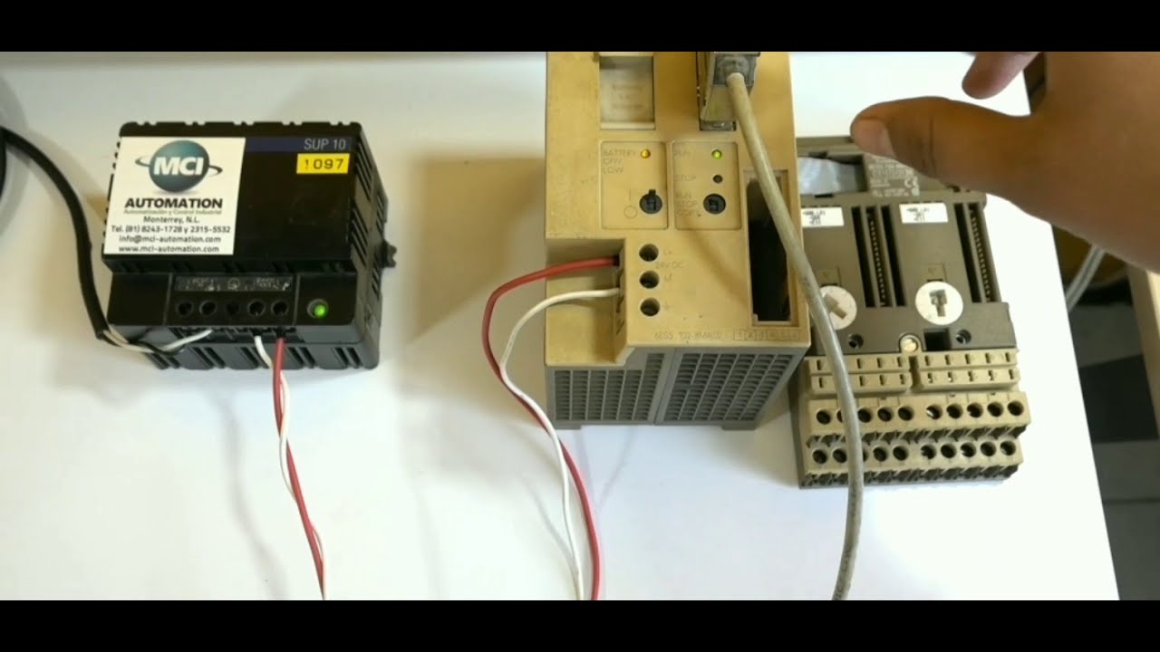 Como cargar programa a PLC S5 Siemens