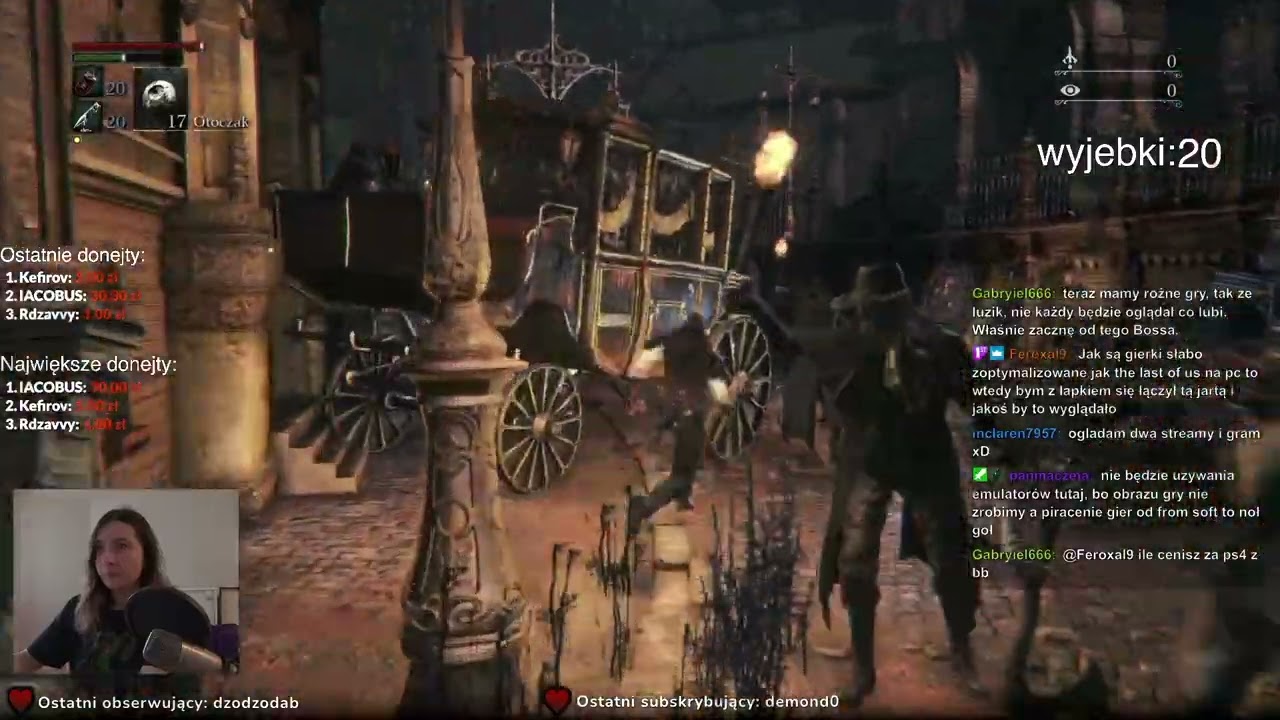 Bloodborne #1 pełny zapis z twitcha część pierwsza