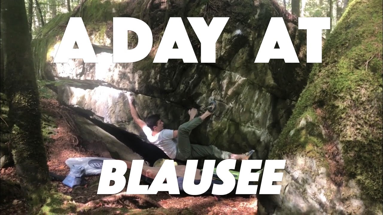A Day At Blausee (7a+ to 7c) - Fall 2019 // (Night on earth, The shield etc.)