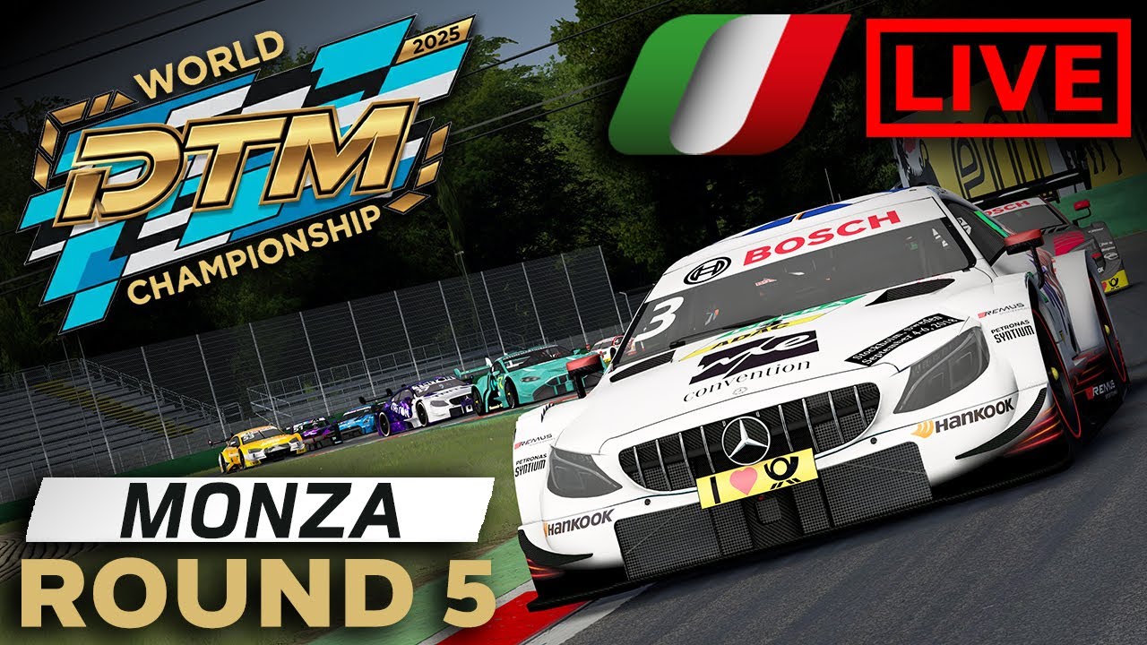Live l Round 5 l Italian Grand Prix l CMRSC DTM World Championship 2025 Finale