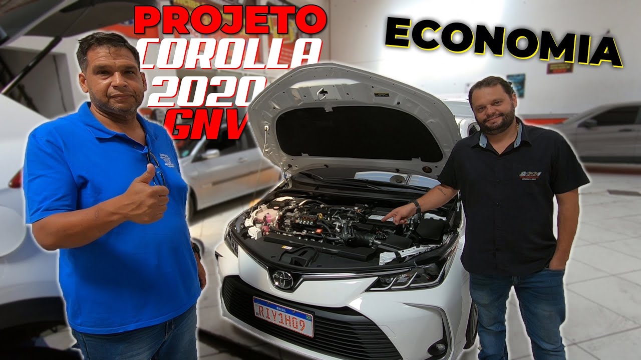 COROLLA 2020 TESTES DE CONSUMO NO GNV !!!