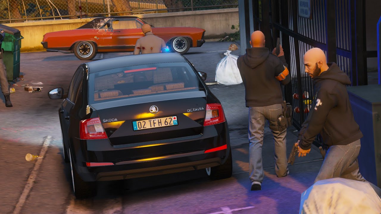[GTA 5] LA BAC SE FAIT ATTAQUER DANS LA CIT&Eacute;E | LSPDFR #915