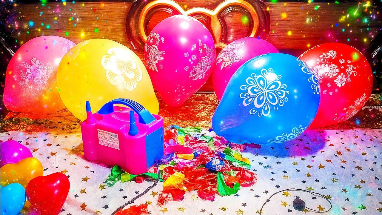 🎈 Blow & Pop Challenge with Colorful Balloons | Fun Balloon Pop Compilation #asmr #balloonblow