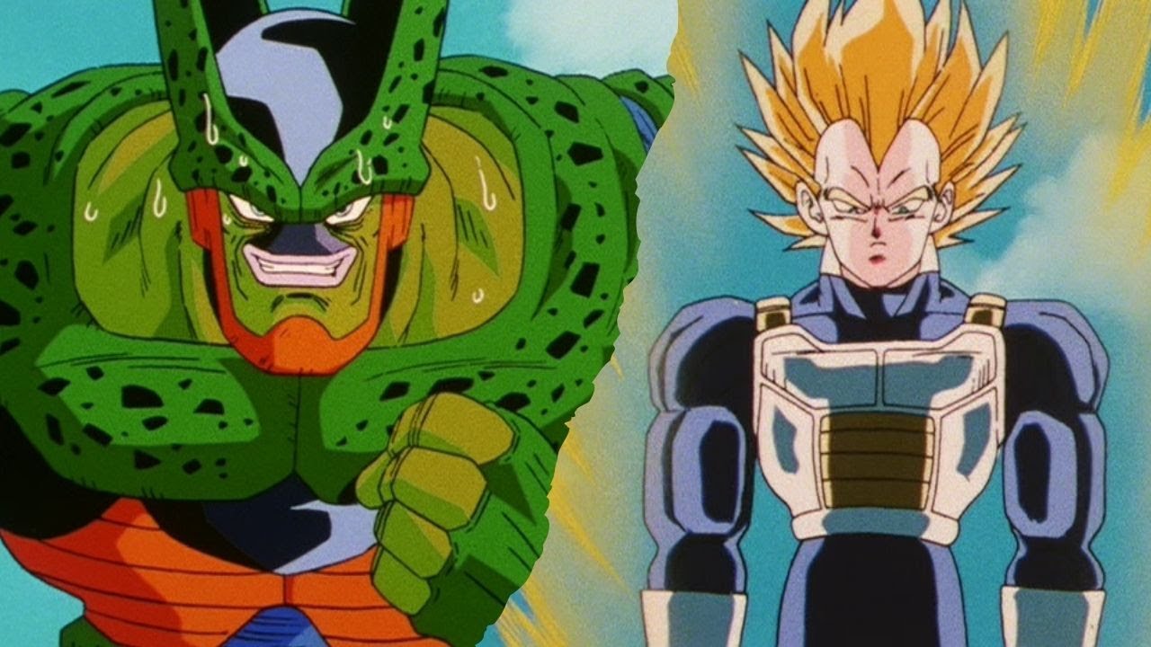 Cell Tempts Super Vegeta (Japanese)