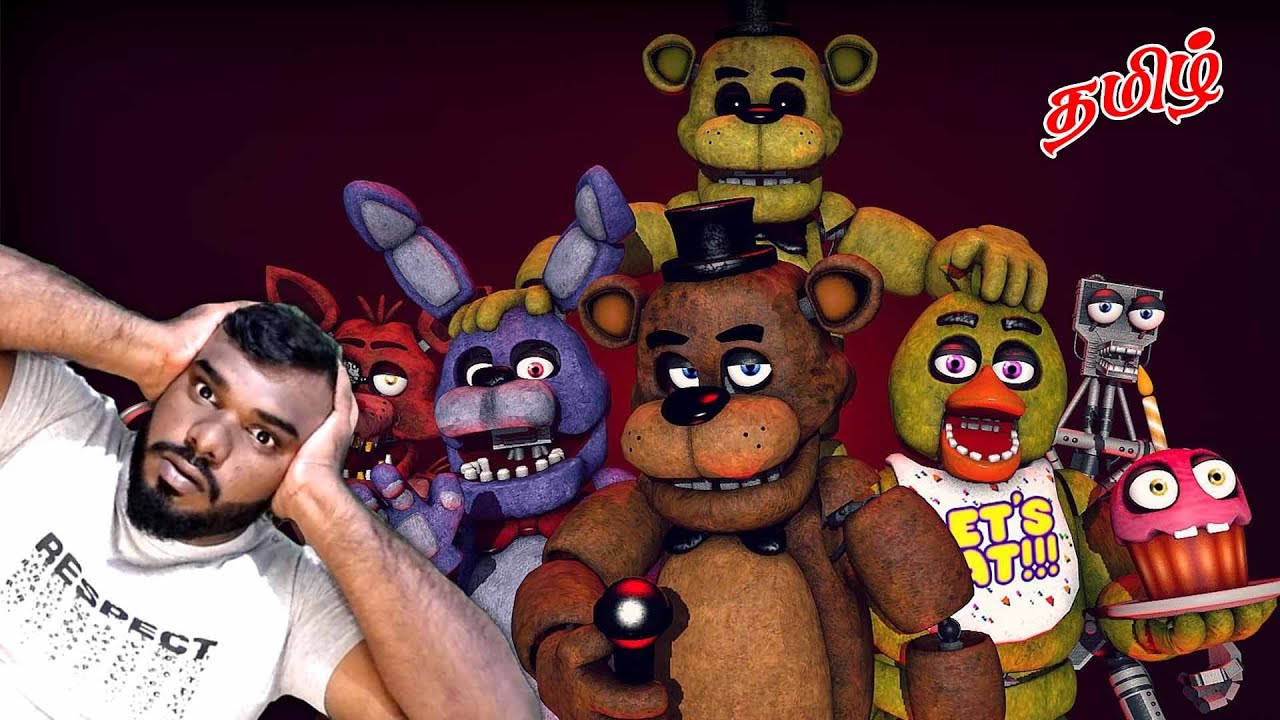 கரடி பொம்மை Five Nights at Freddy's Horror Game Live Lolgamer Tamil