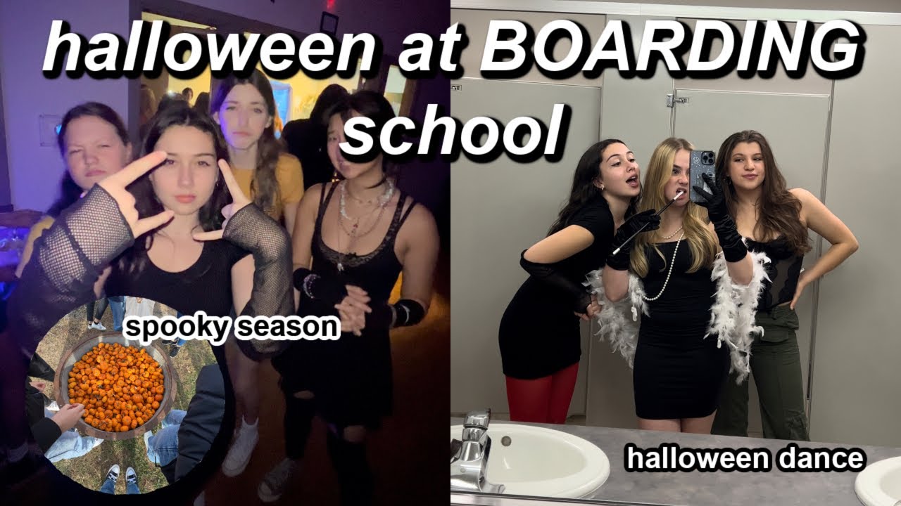 my boarding school halloween vlog 2022! | Ella Katherine