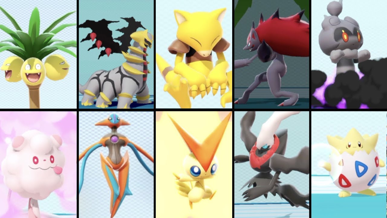 Super Smash Bros. Ultimate -All Pokeball Pokemon（full edition）