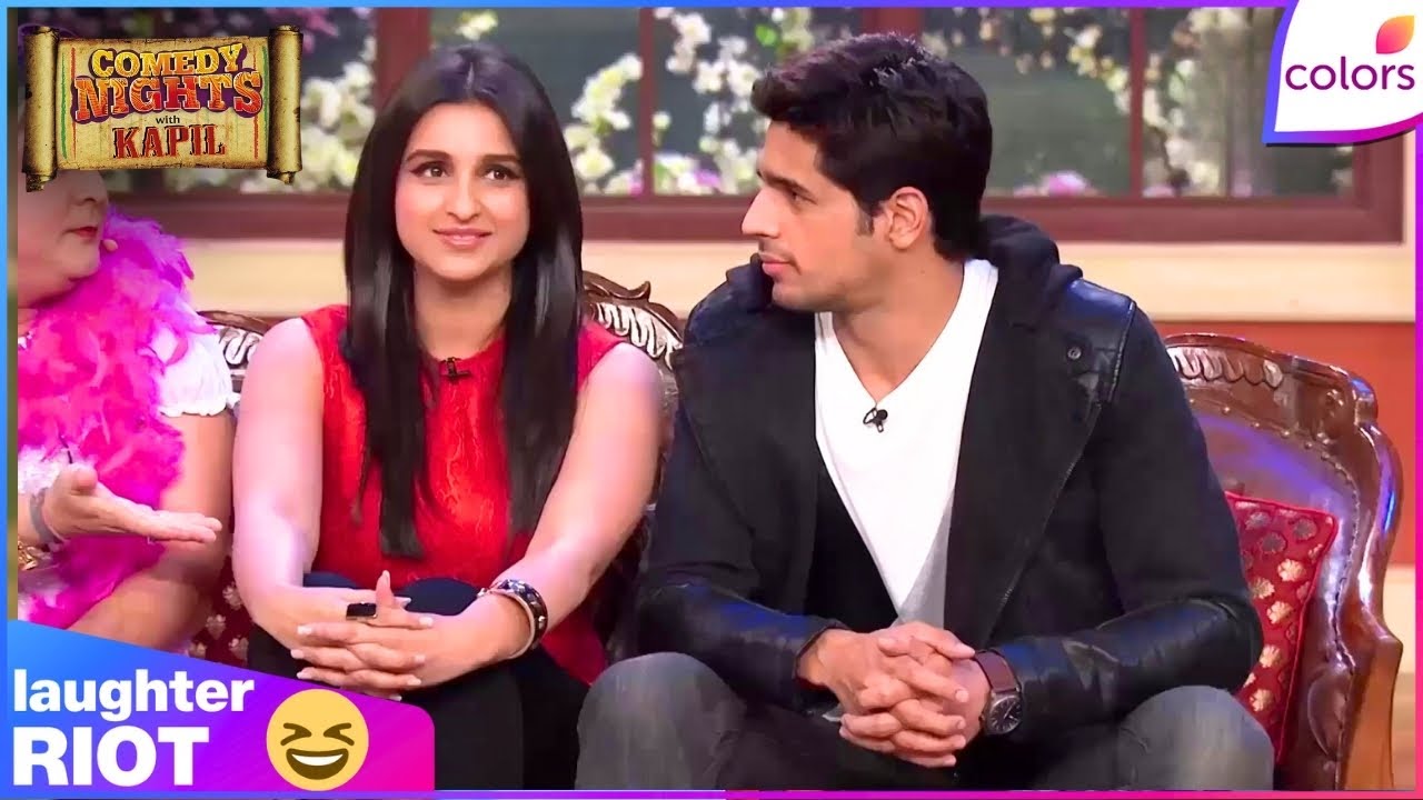Comedy Nights With Kapil | Parineeti Chopra Wishes To Punch Siddharth Malhotra | Colors TV