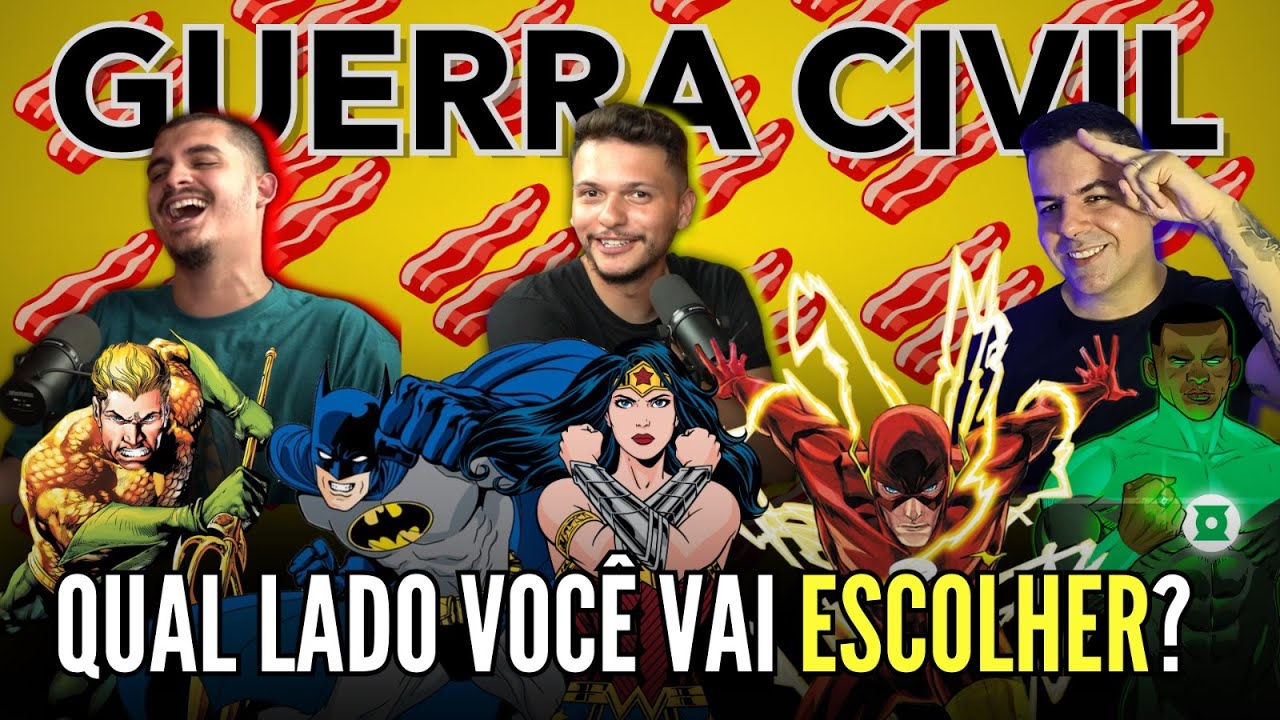 GUERRA CIVIL (BATALHA ENTRE BACONS) - BACON LIVE #77