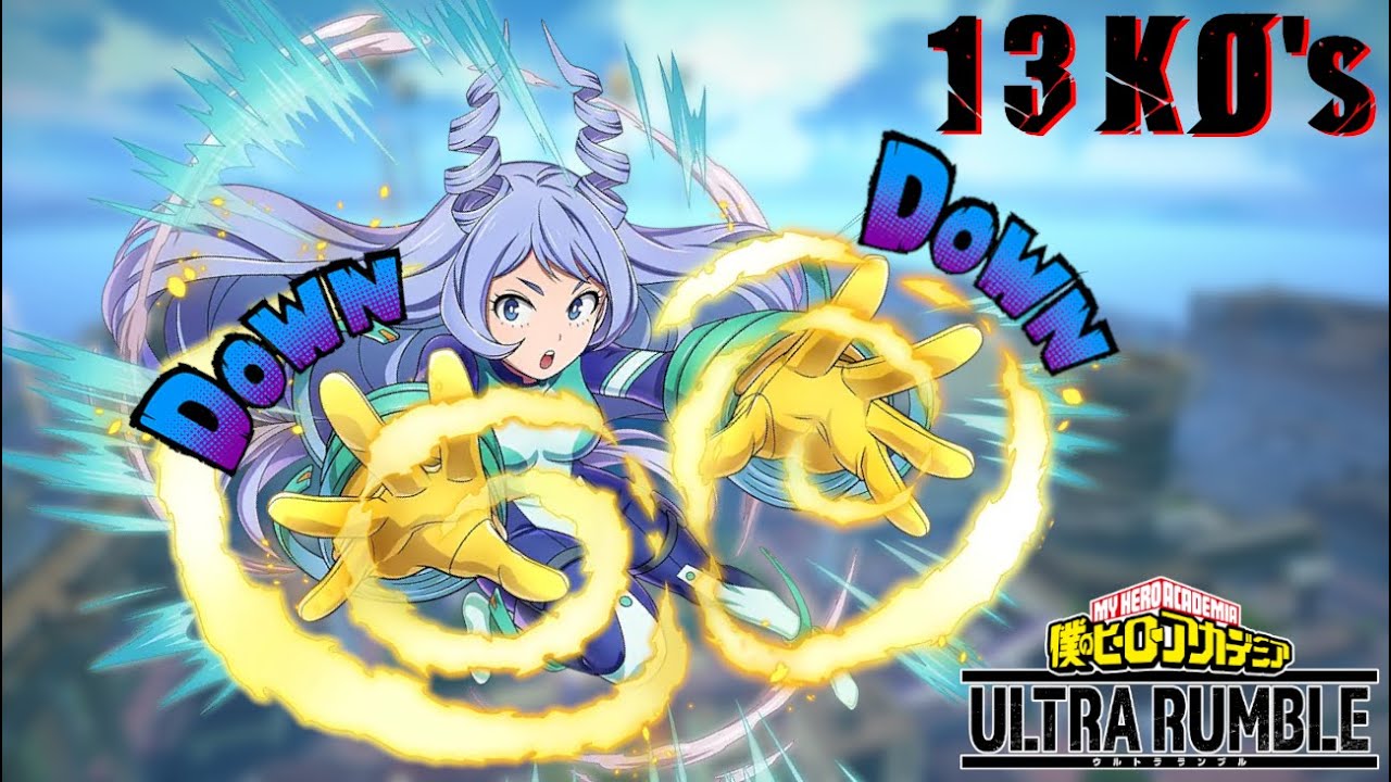 Wiping out HALF THE LOBBY with Nejire in My Hero Ultra Rumble! [13 KO's 7.9k dmg]