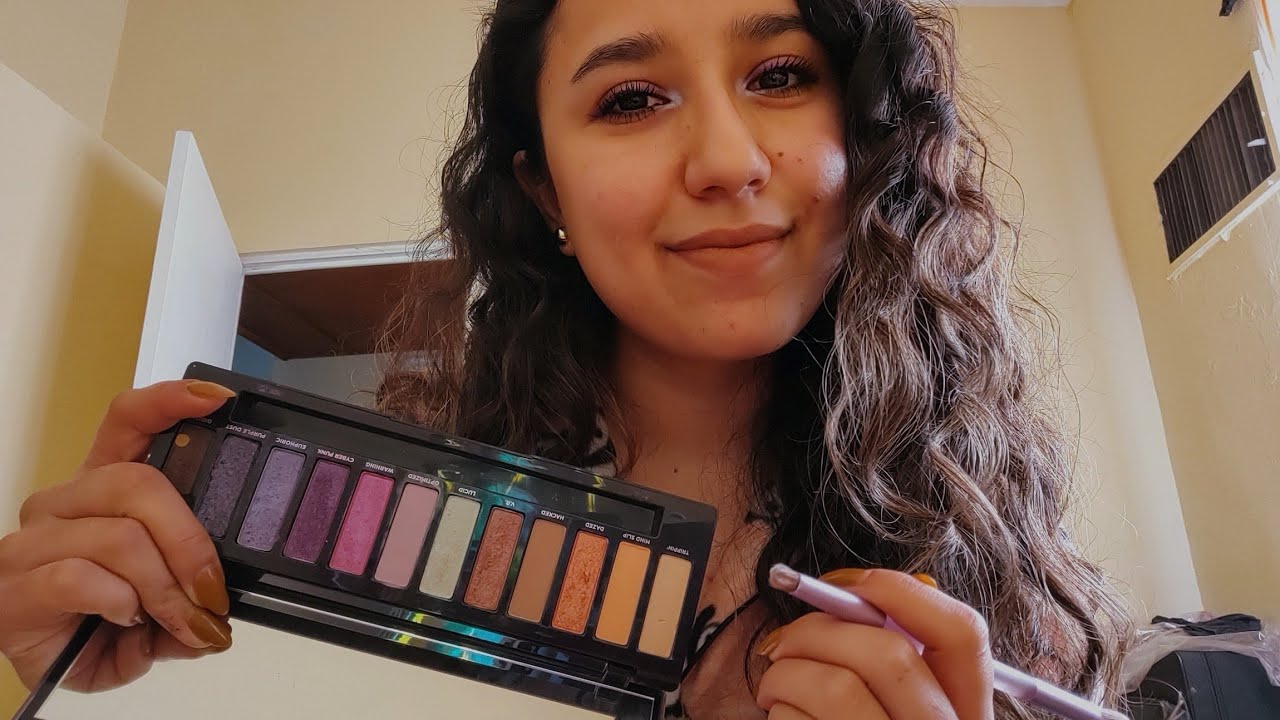 ASMR Storytime y maquíllate conmigo 💜✨ - soft spoken relajante