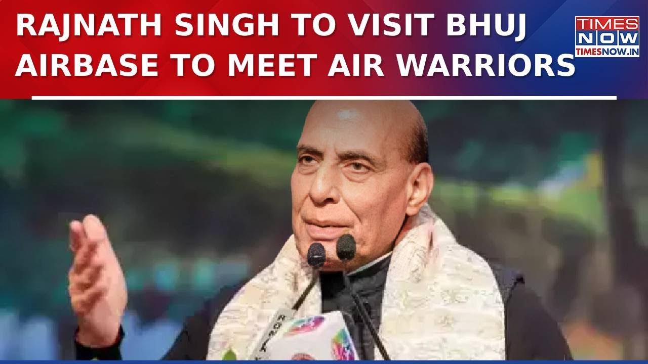 Defence Minister Rajnath Singh To Visit Bhuj Airbase To Meet Air Warriors | Operation Sindoor