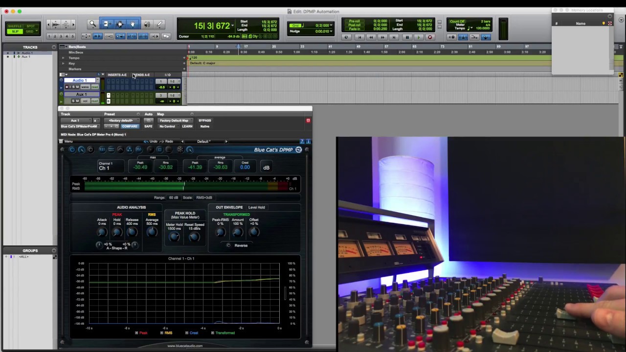 Pro Tools Fader Automation with an Analog Console