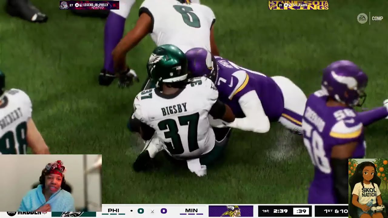 Your Favorite Female Madden 26 Vikings User! #Madden26