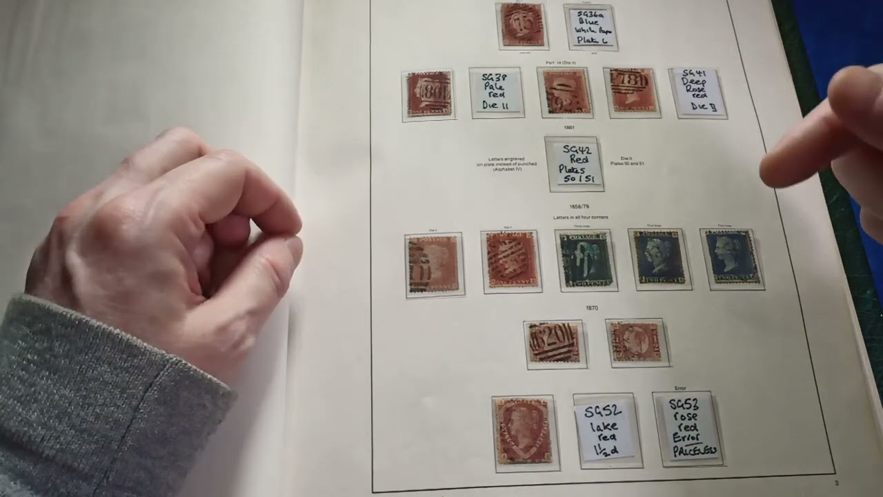 My Great Britain Stamp Album 1840 - 1970