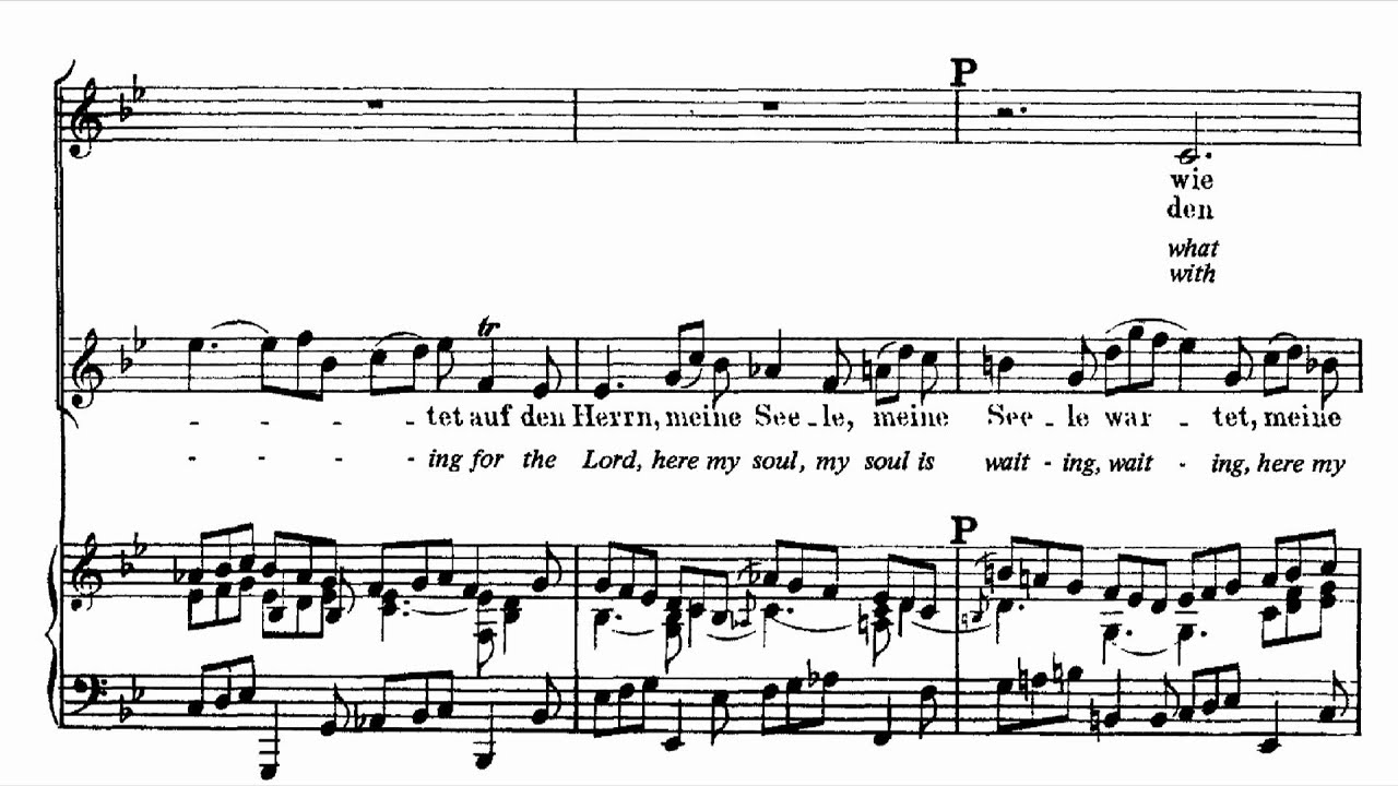 Bach BWV 131-4 Meine Seele wartet