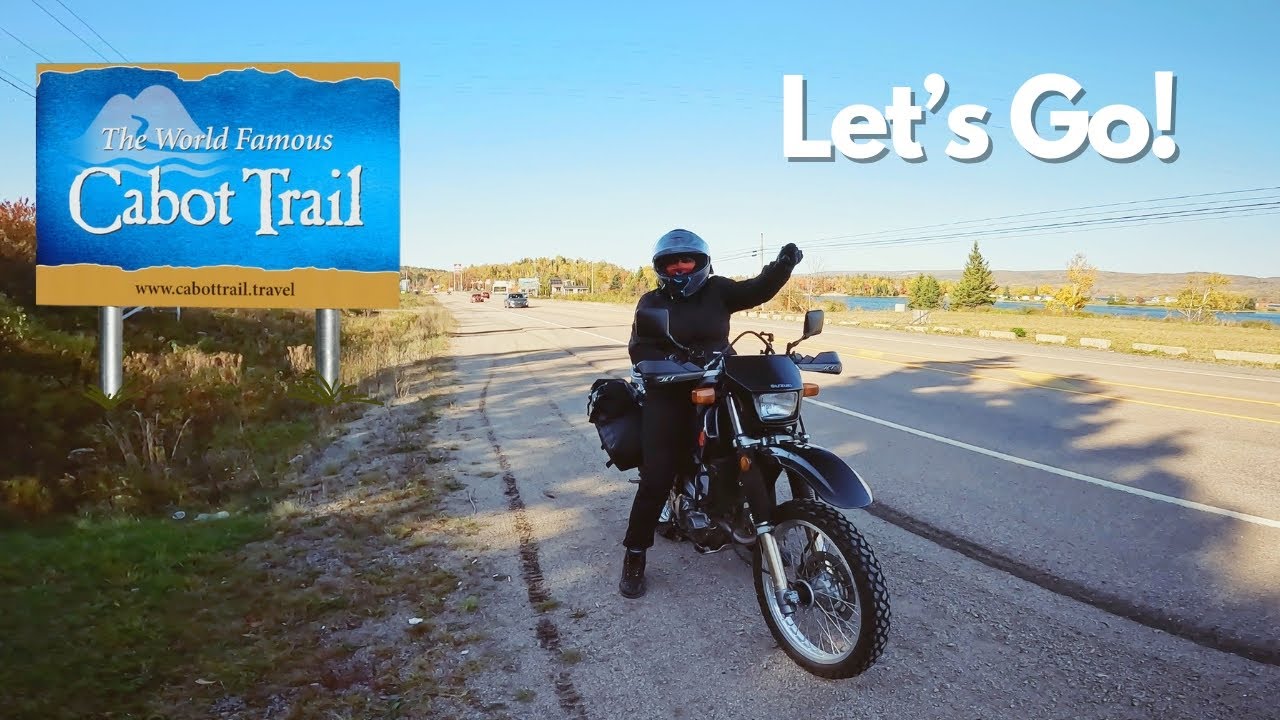 7 Days Overlanding on a Motorcycle | Cabot Trail - Part 01