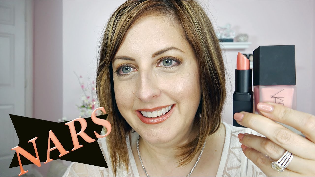 Nars Liquid Blush and Orgasm Lipstick