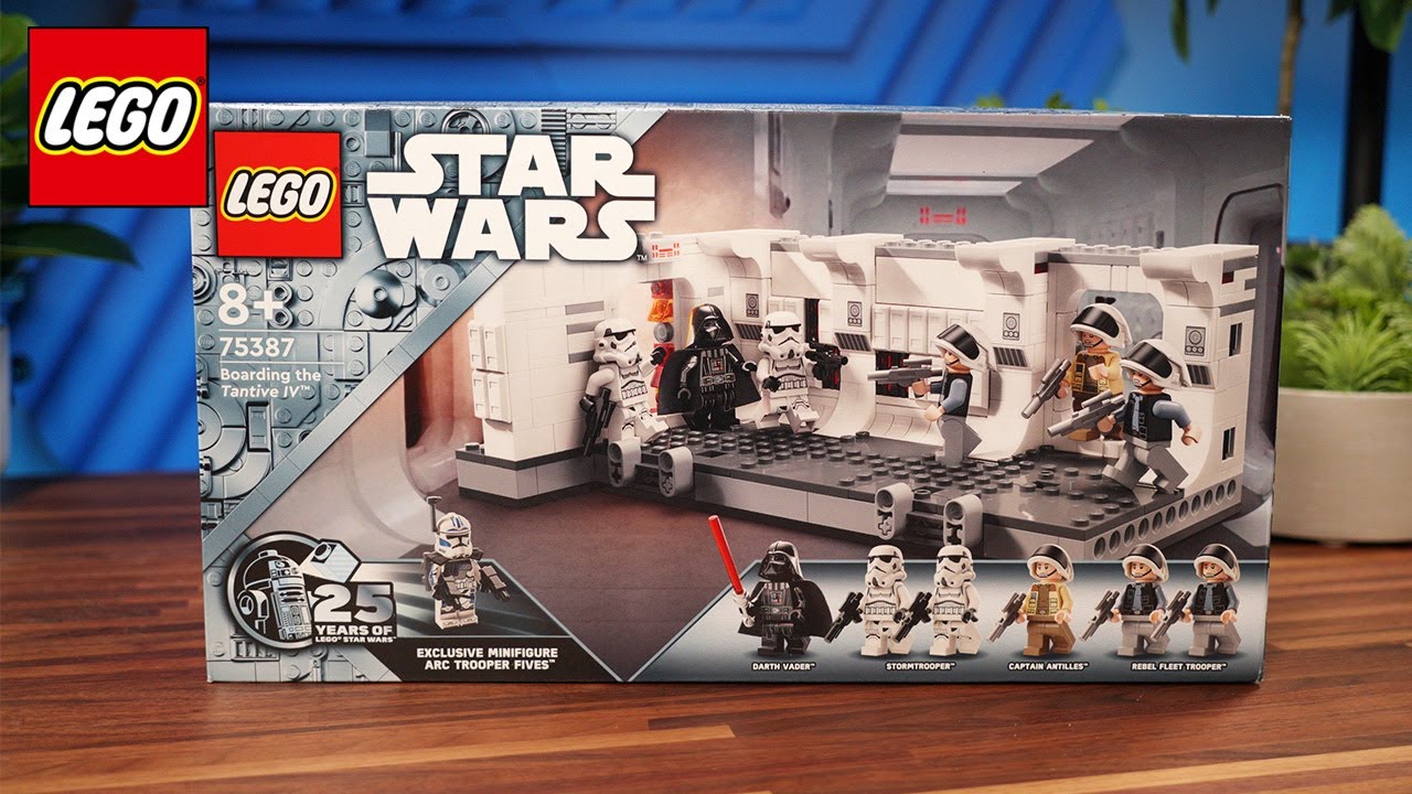 REVIEW: LEGO Star Wars Boarding the Tantive IV Set 75387